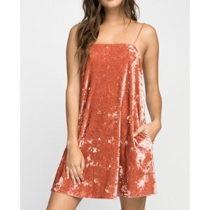RVCA Velvet Dress